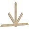 Ekena Millwork Kennewick Rough Sawn Timber Gable Bracket, Douglas Fir, 108"W x 63"H x 2"D x 6"F, 14/12 Pitch GBW108X63X0206KEN00RDF - alternate 5